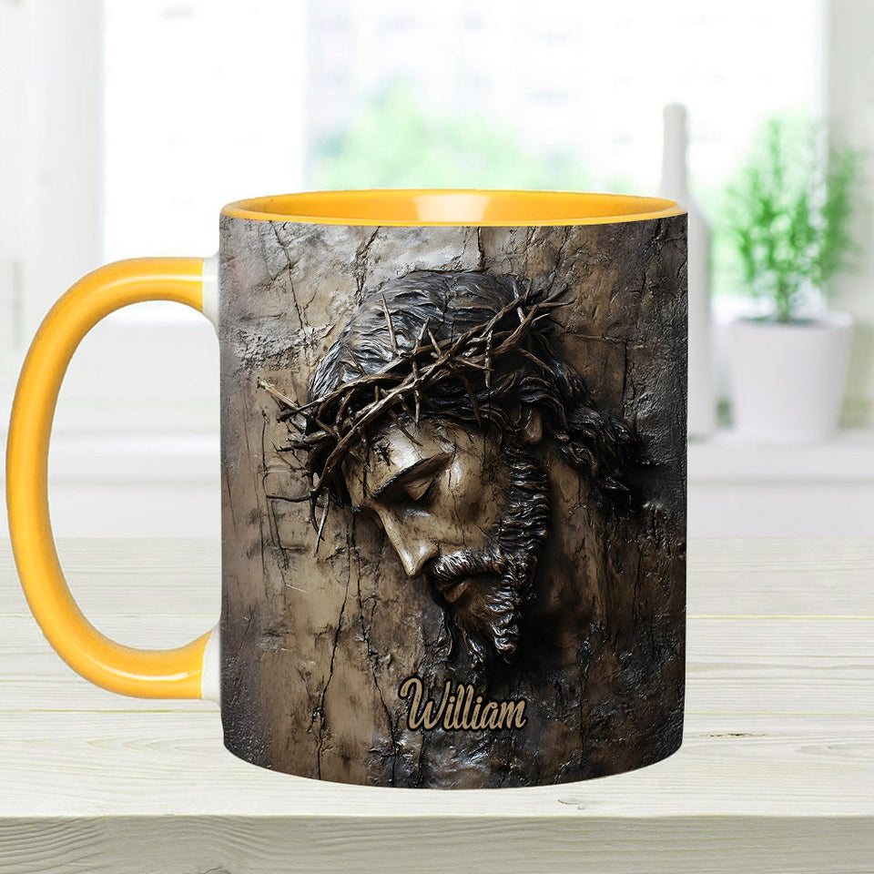 Mug chrétien personnalisé Foi Espérance Amour