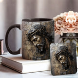 Mug chrétien personnalisé Foi Espérance Amour