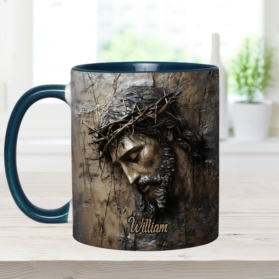 Mug chrétien personnalisé Foi Espérance Amour