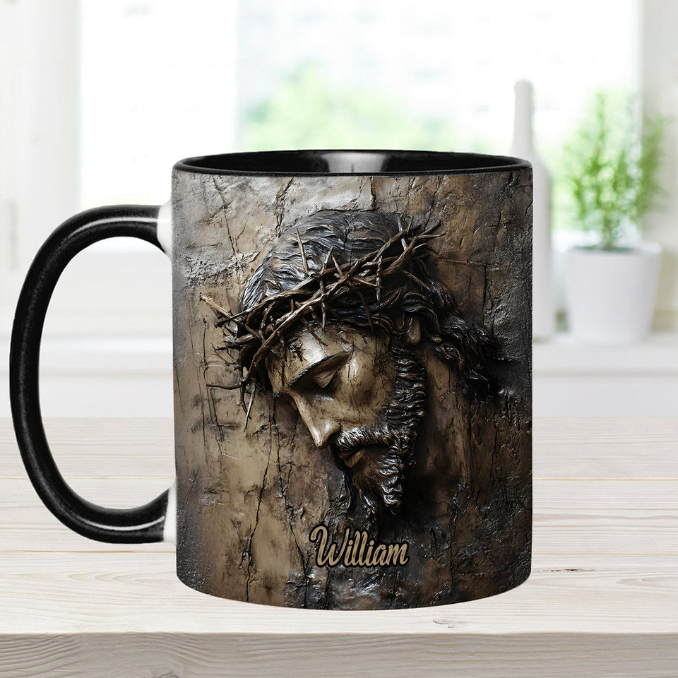 Mug chrétien personnalisé Foi Espérance Amour