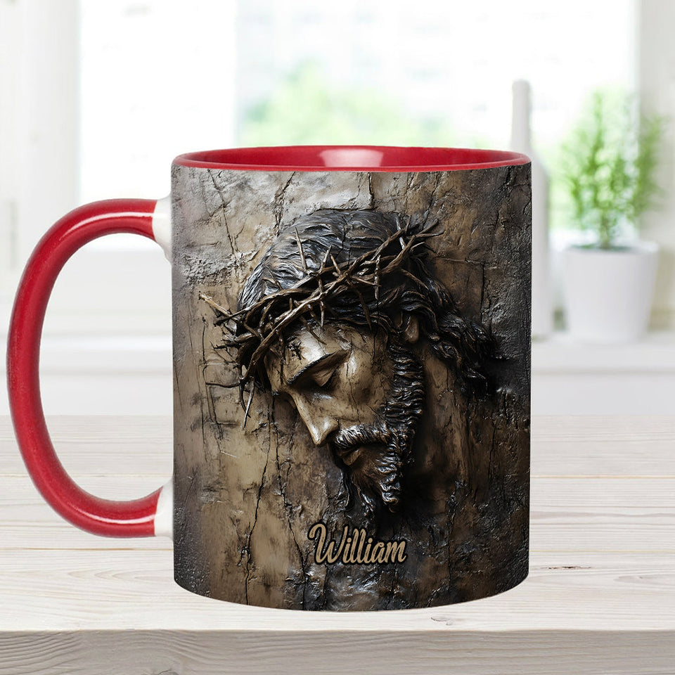 Mug chrétien personnalisé Foi Espérance Amour