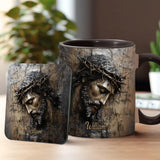 Mug chrétien personnalisé Foi Espérance Amour