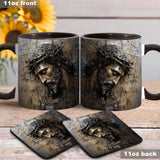 Mug chrétien personnalisé Foi Espérance Amour