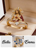 Believe - Personalized Christian Adjustable Shaped Ring