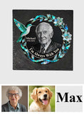 I'm Always With You - Personalized Memorial Square Shaped Stone