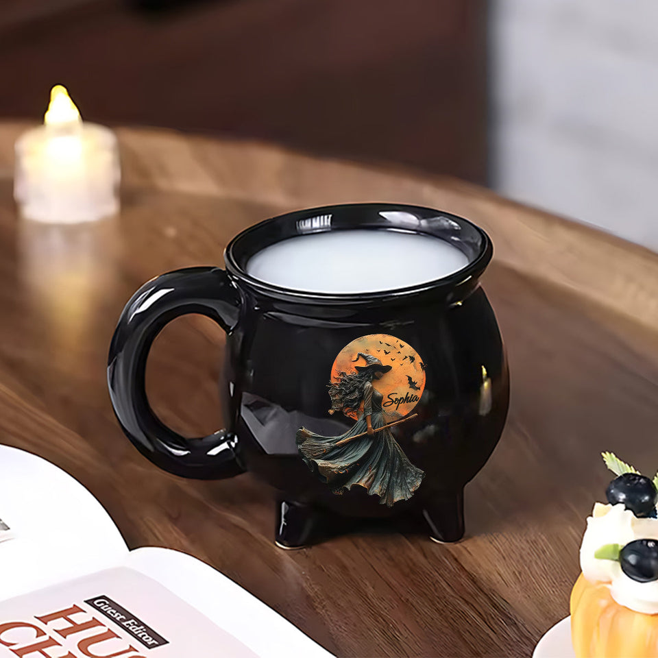 Mystic Witch - Personalized Witch Cauldron Mug