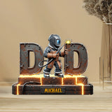 Gift For Welder Man, Dad, Grandpa - Personalized Welder Custom Shaped Acrylic Plaque