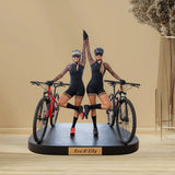 Custom Any Photo - Personalized Cycling Custom Shaped Acrylic Plaque