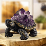 Amethyst/ Rose Quartz/ Ruby/... Style Turtle - Personalized Turtle Custom Shaped Acrylic Plaque