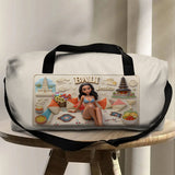 Just A Girl Who Loves Travelling - Personalized Travelling Duffle Bag