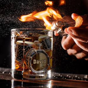 Awsome Drumer - Personalized Drummer Whiskey Glass