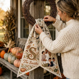 Fall Season Decor - Personalized Family Decorative Sash/ Ribbon