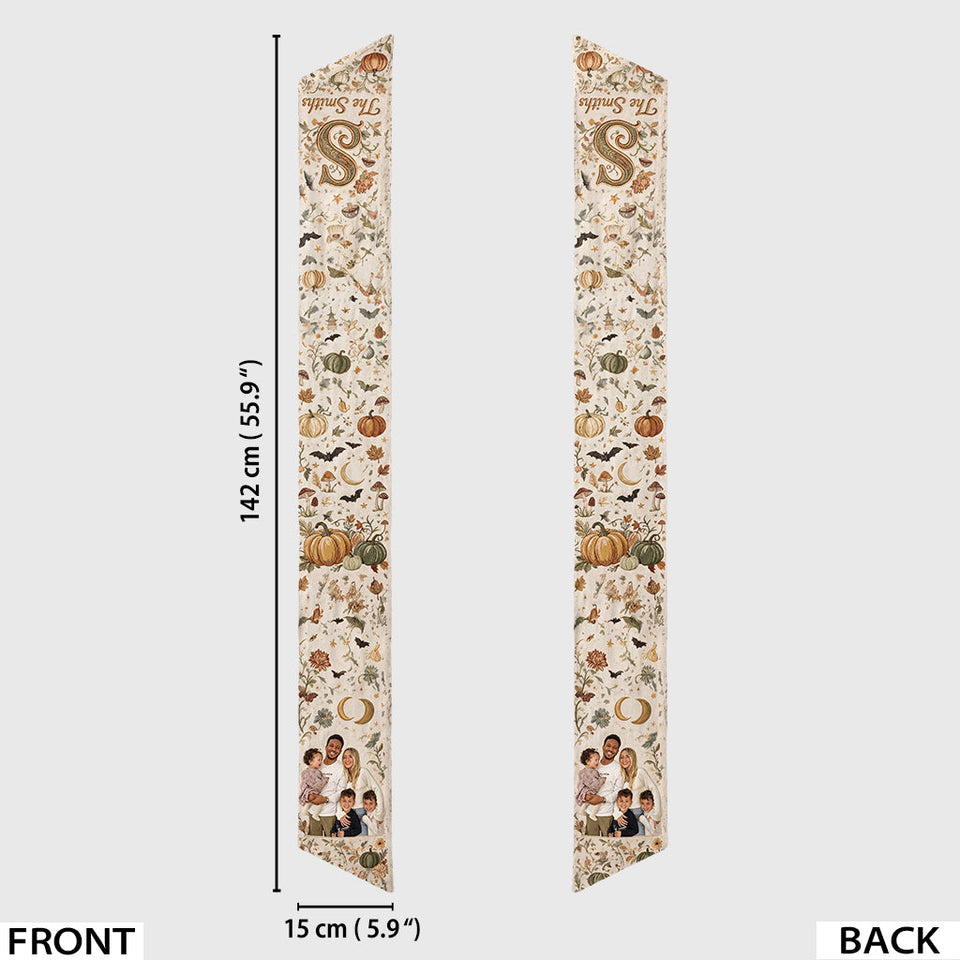 Fall Season Decor - Personalized Family Decorative Sash/ Ribbon
