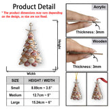 Seashell Christmas Tree - Personalized Family Ornament