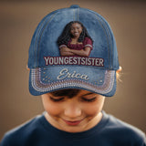 Custom Any Photo - Personalized Sibling Classic Cap