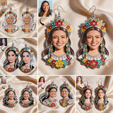 Cinco De Mayo, Mexican Vibes - Personalized Cinco de Mayo Earrings