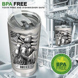 Proud Firefighter - Personalized Firefighter Tumbler