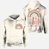 Everyone Is Welcome Here - Personalized Teacher All Over Shirt