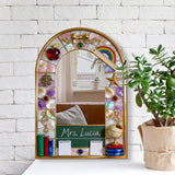Teacher Gifts - Personalized Teacher Wall Hanging Mirror