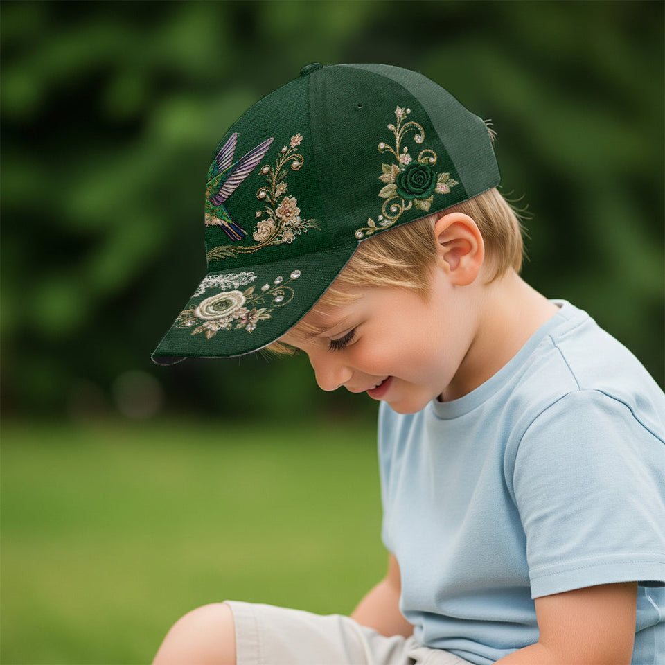 Cute Bird - Personalized Hummingbird Classic Cap