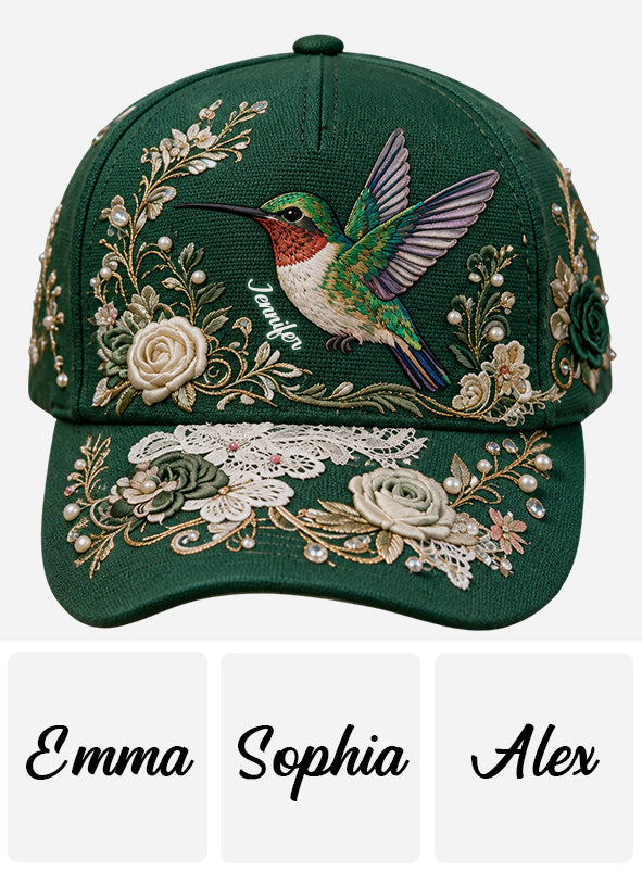 Cute Bird - Personalized Hummingbird Classic Cap