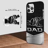 Dad The Man The Myth The Legend First Bump - Personalized Father Full Print Phone Case