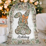 Egg Hunter - Personalized Kid Drawstring Tote Bag