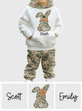 Egg Hunter - Personalized Kid Hoodie & Kid Jogger Sweatpants