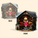 My Library - Personalized Book Custom Shaped Acrylic Plaque