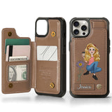 Gift For Friends Birth Month - Personalized Bestie Wallet Phone Case