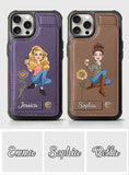 Gift For Friends Birth Month - Personalized Bestie Wallet Phone Case