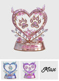Fur Mama - Personalized Dog Custom Shaped Acrylic Plaque