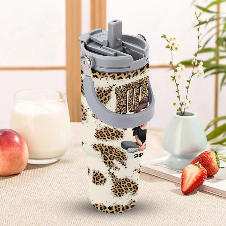 Nurse Life - Personalized Nurse Tumbler With Grip Handle