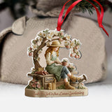 Love Gardening - Personalized Gardening Ornament