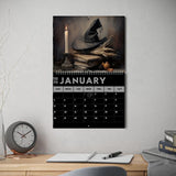 Witches Calendar 2025 - Personalized Witch Wall Calendar & Desk Calendar