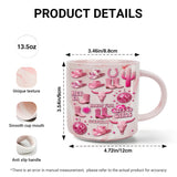 Pink Cowgirl - Personalized Cowgirl Marble Mug