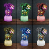 Magic Dragon - Personalized Dragon Shaped Plaque Light Base