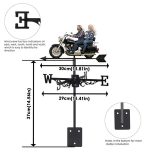 Ride Together - Personalized Biker Weather Vane
