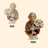 Always in Bloom - Personalized Memorial Custom Shaped Acrylic Plaque