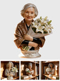 Always in Bloom - Personalized Memorial Custom Shaped Acrylic Plaque