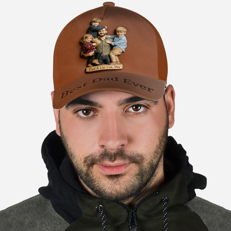 Best Dad Ever - Personalized Father Classic Cap