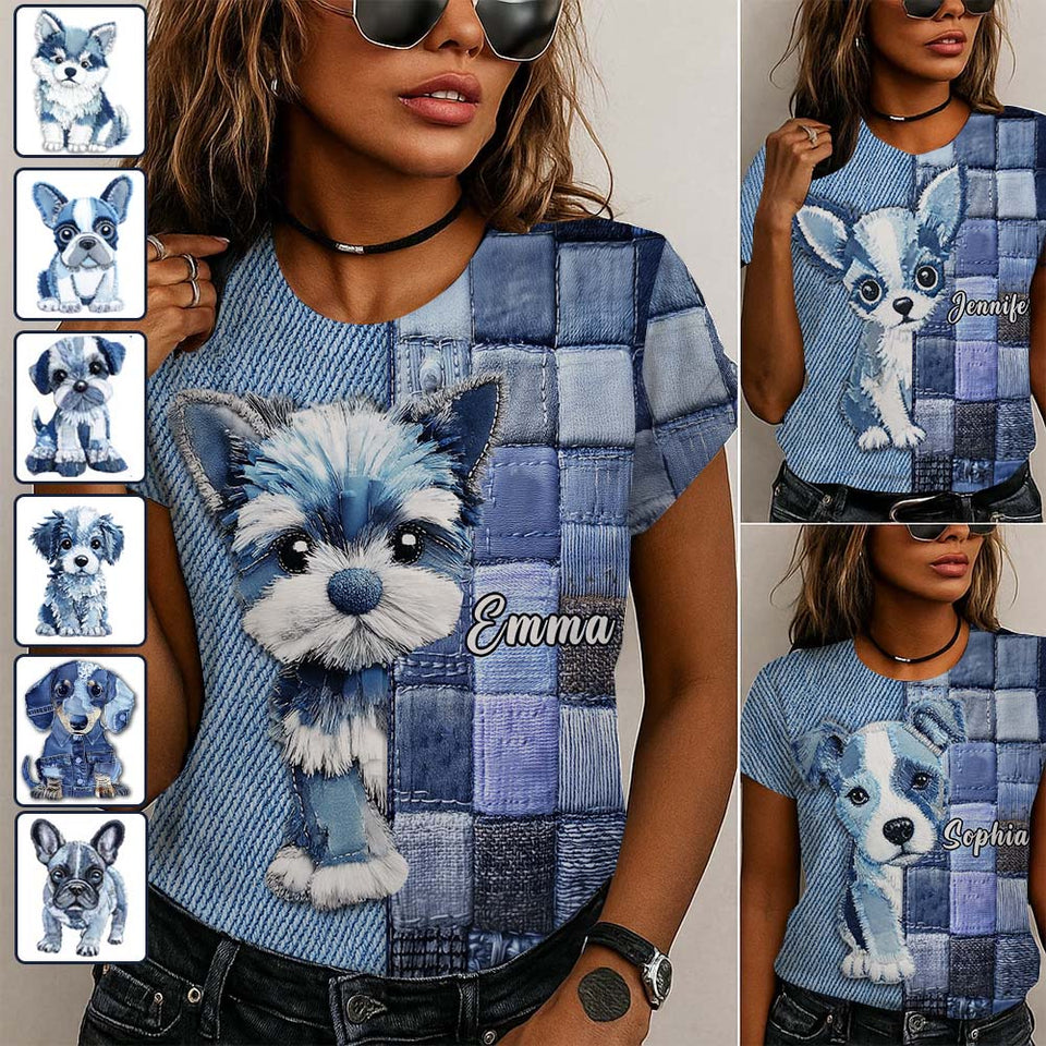 Love Yorkshire Terriers - Personalized Dog All Over Shirt