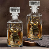 Serve And Protect - Personalized Police Officer Whiskey Glass