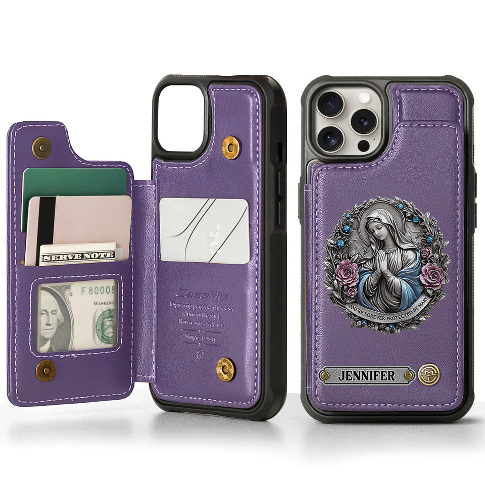 Eternal Faith - Personalized Christian Wallet Phone Case
