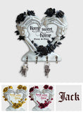 Till Death Do Us Part - Personalized Skull Custom Shaped Key Rack