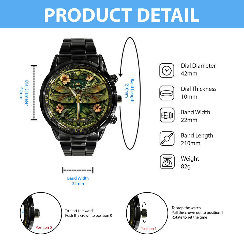 Time For Gardening - Personalized Gardening Hand Watch