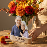 Love Grows Here - Personalized Couple Acrylic Pot