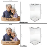 Love Grows Here - Personalized Couple Acrylic Pot
