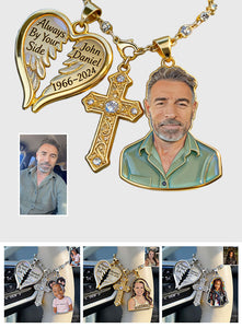 Always By Your Side - Personalized Memorial Dangling Charms