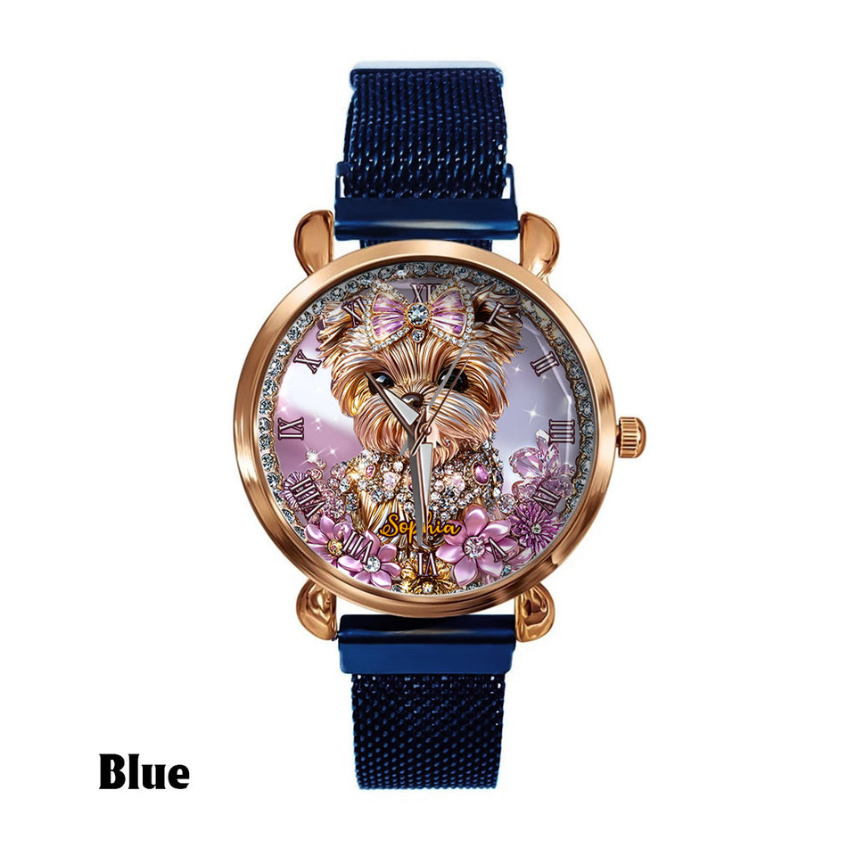 Yorkshire Terrier Lover - Personalized Dog Women Hand Watch
